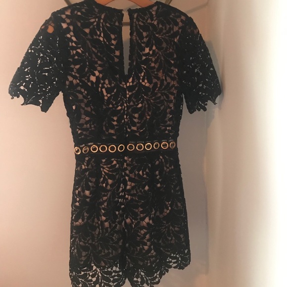 Black lace romper - Picture 8 of 9